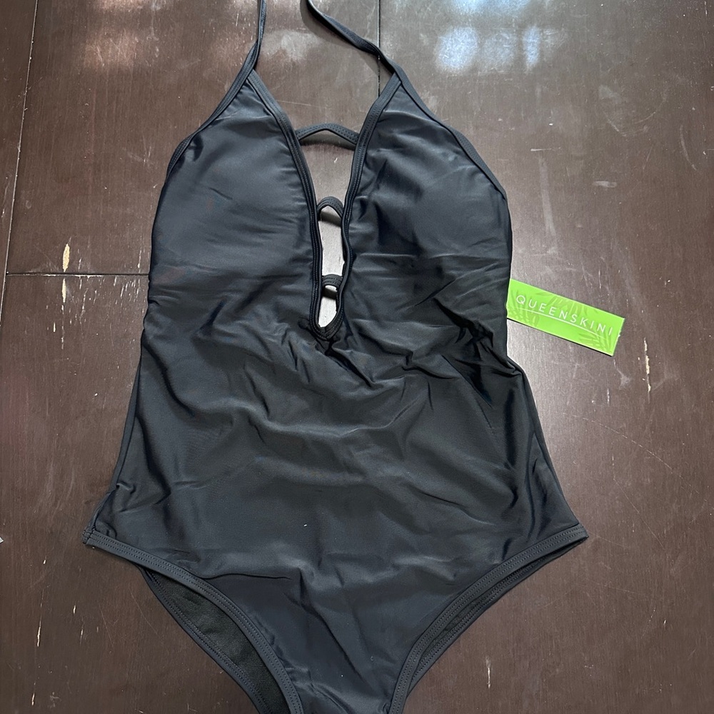 Black One Piece Swimsuit